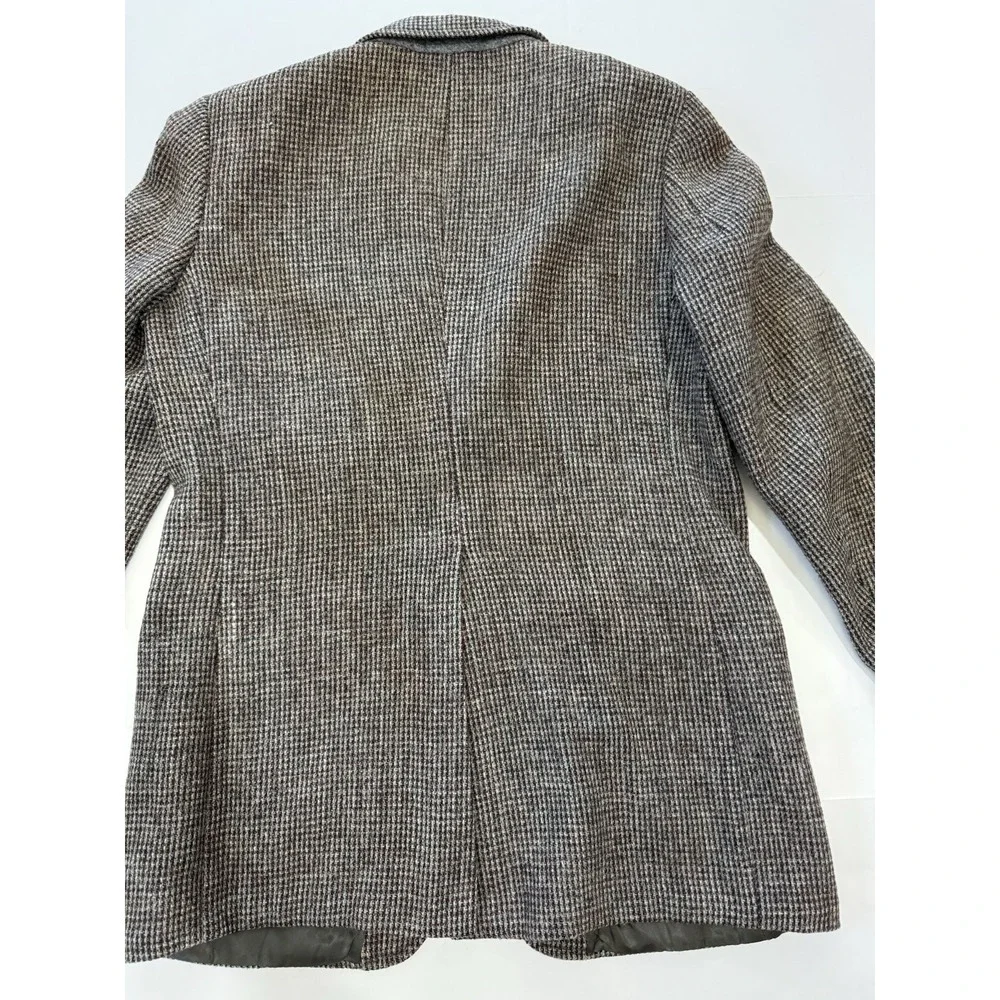 Vintage Dorman Winthrop Blazer Mens Lined Jacket Handwoven 100%‎ Pure Wool